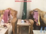 بالصور : محافظ الأفلاج يستقبل المهنئين بعيد الفطر المُبارك