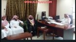“رئيس هيئة الأفلاج يقوم بزيارة لوكيل المحافظة