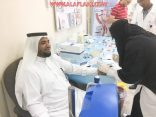 آل شريد يُدشن فعاليات الاحتفال باليوم العالمي لداء السكري ٢٠١٨.