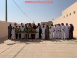 بالصور: رابطة الأفلاج الخضراء تحاضر وتزرع شتلات بابتدائية الفيصلية