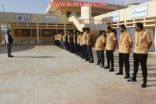 أبودجين يفتتح الدراسة التأسيسية  لقادة رواد كشافة الأفلاج