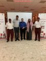 “تعليم الأفلاج” يوعي 100 منسق ومنسقة بطرق التعامل مع طفاية الحريق