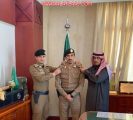 محافظ الأفلاج يقلّد الدوسري رتبه الجديد