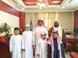 الرميح يُباشر عملة الجديد مديراً لجمعية إنسان ومحافظ الأفلاج يستقبله