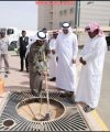 بالصور ..رابطة الأفلاج الخضراء تغرس 90 شتلة بكليات الجامعة