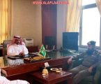 “الهزاني” يلتقي مدير شرطة الأفلاج الجديد