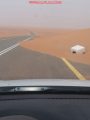 الرمال . تغلق طريق الهمجة – الهدار في  محافظة الأفلاج