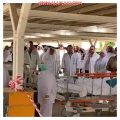 استنفار امني من الدفاع المدني والجهات الحكومية في مستشفى الأفلاج في خطة فرضية