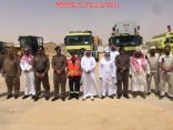 بالصور … مستشفى الأفلاج ينفذ خطة إخلاء فرضية