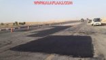 تجاوبآ مع صحيفة الأفلاج : بلدية الحاير تعالج حفريات الطريق