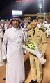 الملازم مضلي فهد آل ماضي خريجاً من كلية الملك عبدالعزيز الحربية