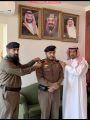 محافظ الأفلاج يقلّد “مدير مخفر البديع” رتبة “عقيد”