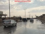 هطول أمطار متوسطة على الأفلاج ومراكزها