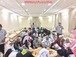 الشيخ ناصر بن ابراهيم آل بازع يستضيف نائب رئيس جمعية الكشافة العربية السعودية