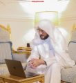 وزير الشؤون الإسلامية يتابع سير تقديم الخدمات عبر خدمة التواصل في البوابة الإلكترونية