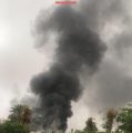 مدني الأفلاج يباشر حريق في مستودع بمستشفى الأفلاج العام