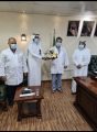 سقوط رضيعه وإصابتها بخلع في الكتف . ووالدها يُكرم الطبيب