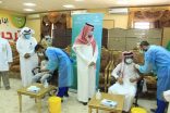 في الأسبوع الأول من تدشين المركز .. 500 طالب وطالبة يبادرون بأخذ لقاح كورونا بالأفلاج  ‏‪‬