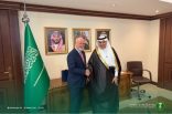 وزير البيئة والزراعة يلتقي المبعوث الخاص للأمين العام للأمم المتحدة لشؤون المحيطات
