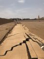 انهيار جزء من سور جدار مقبرة الهلالي بالهدار ينتهك حرمة المقبرة