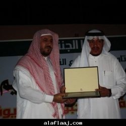 راعي حفل اليتيم العربي اللذي اقامته جمعية إنسان فرع الأفلاج في إستراحة النزهة