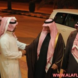 وفد “صحيفة الأفلاج الإلكترونية” في إستقبال محافظ الأفلاج
