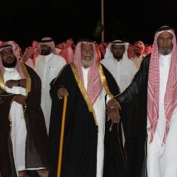 احتفال أهالي الطوال  بافتتاح المركز والشرطة