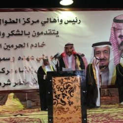 احتفال أهالي الطوال  بافتتاح المركز والشرطة