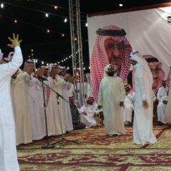 احتفال أهالي الطوال  بافتتاح المركز والشرطة