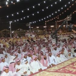 احتفال أهالي الطوال  بافتتاح المركز والشرطة